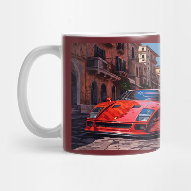 Ferrari F40 by Speed Culture Apparel